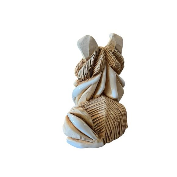 Collie Dog Figurine Ceramic Lying Down Legs Crossed Uruguay Artesania Rinconada - Picture 5 of 7